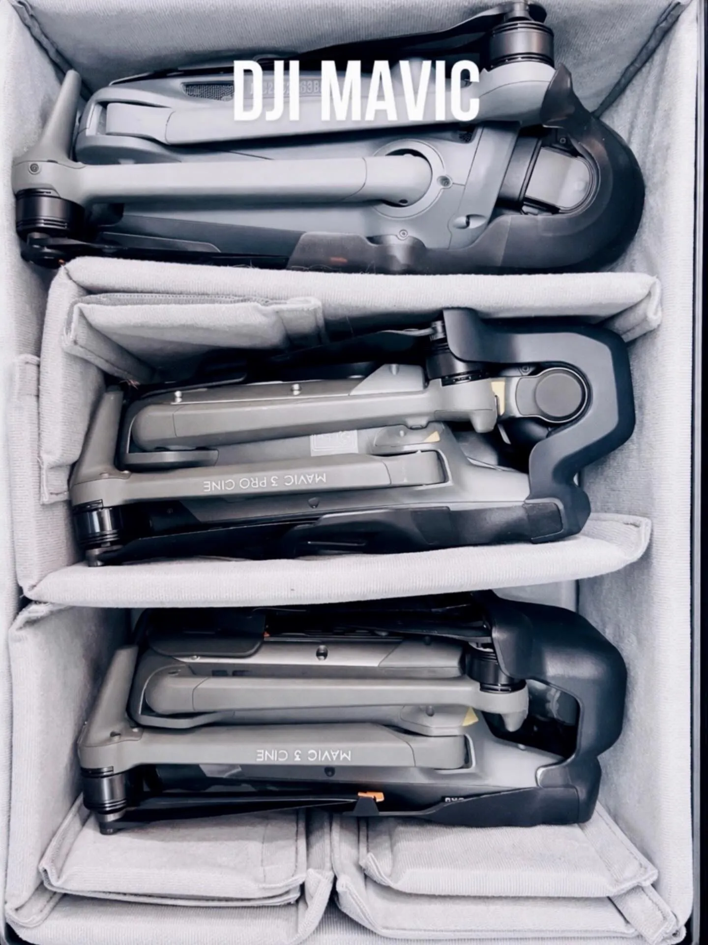 今回も 3機種で撮影準備!